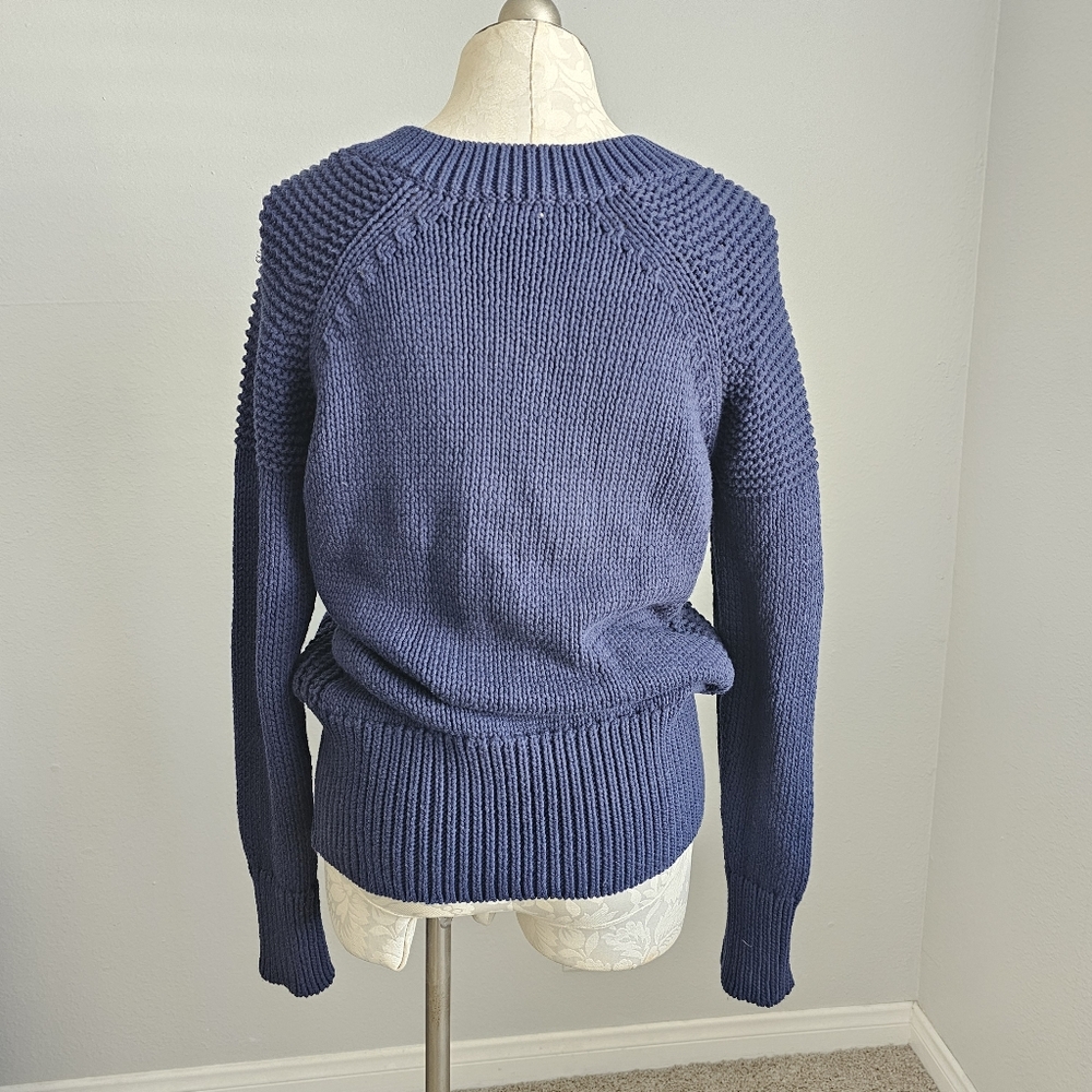 Zara Knit Italian Yarn Chunky Sweater Medium - Picture 4 of 5
